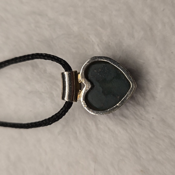 Rough Amethyst and Moonstone Pendant - Picture 4 of 5